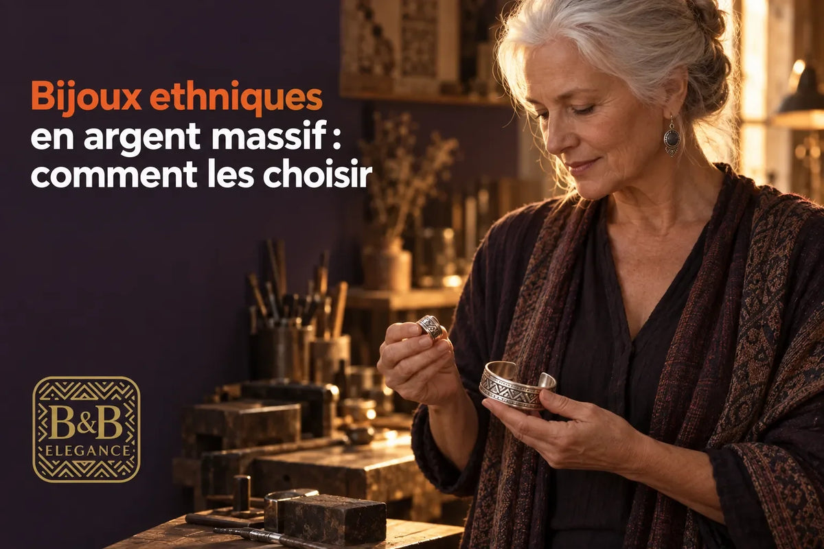 Bijoux ethniques en argent massif : comment les choisir